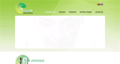 Desktop Screenshot of coslablaboratorios.com